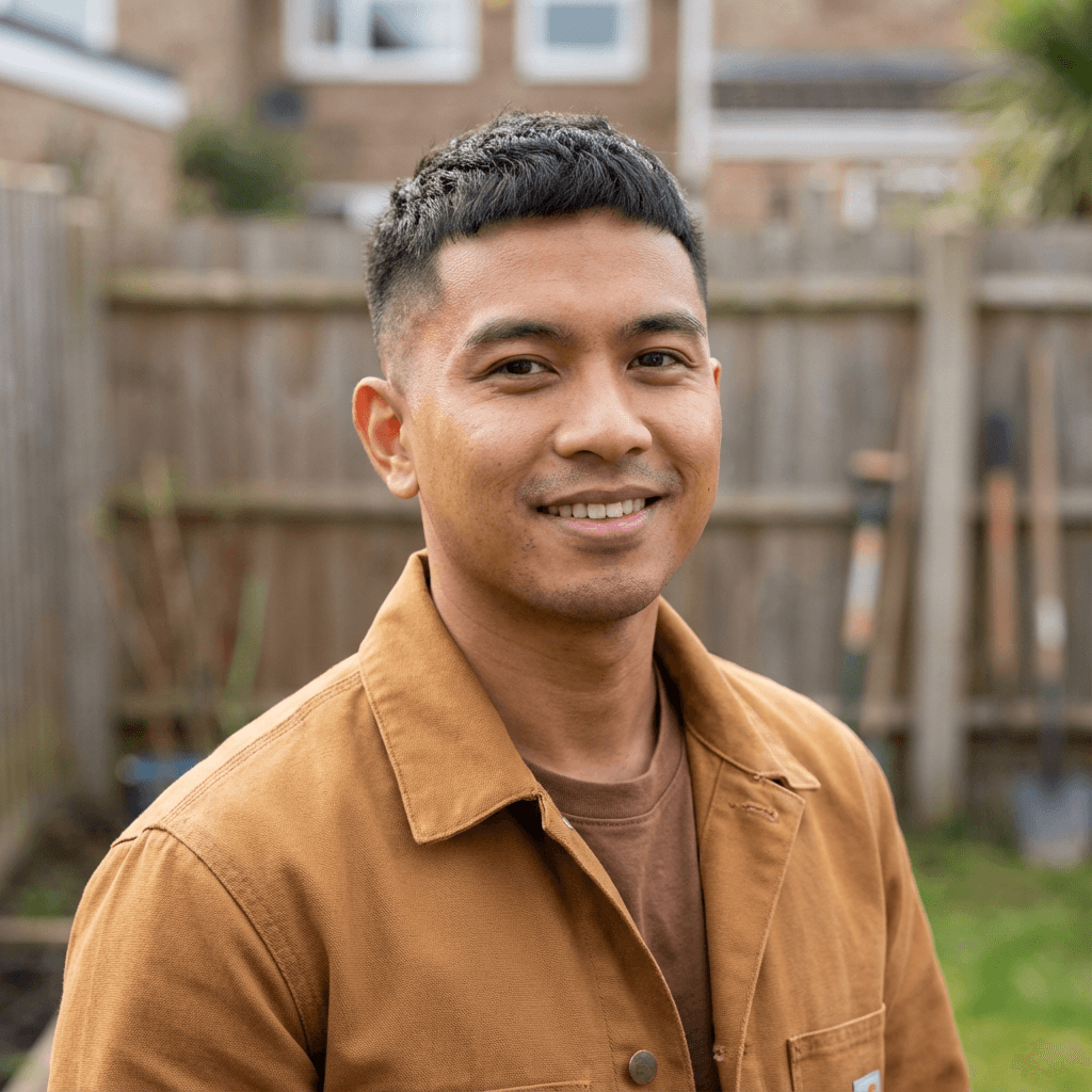 Marcus Chen, operations lead at Northline Coffee, in a warehouse setting