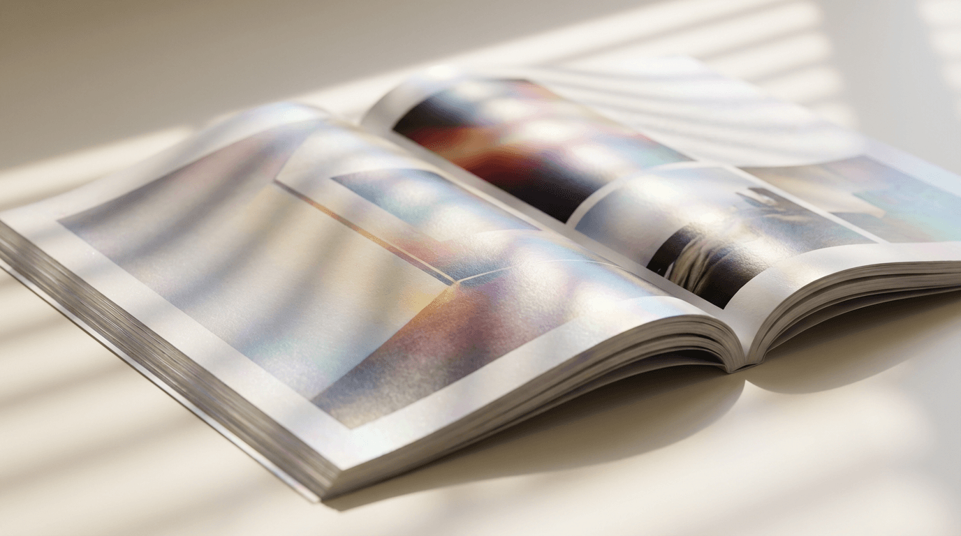 Folded-rigid box showing spot-UV gloss texture